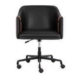 Two-Toned Leather Office Chair by Splendido Carter, alternate view 11