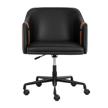 Two-Toned Leather Office Chair by Splendido Carter, alternate view 11