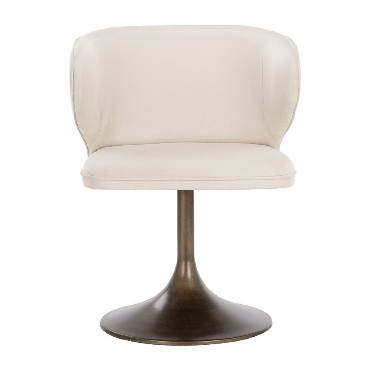 Pedestal Swivel Dining Chair by Splendido Simone, alternate view 3