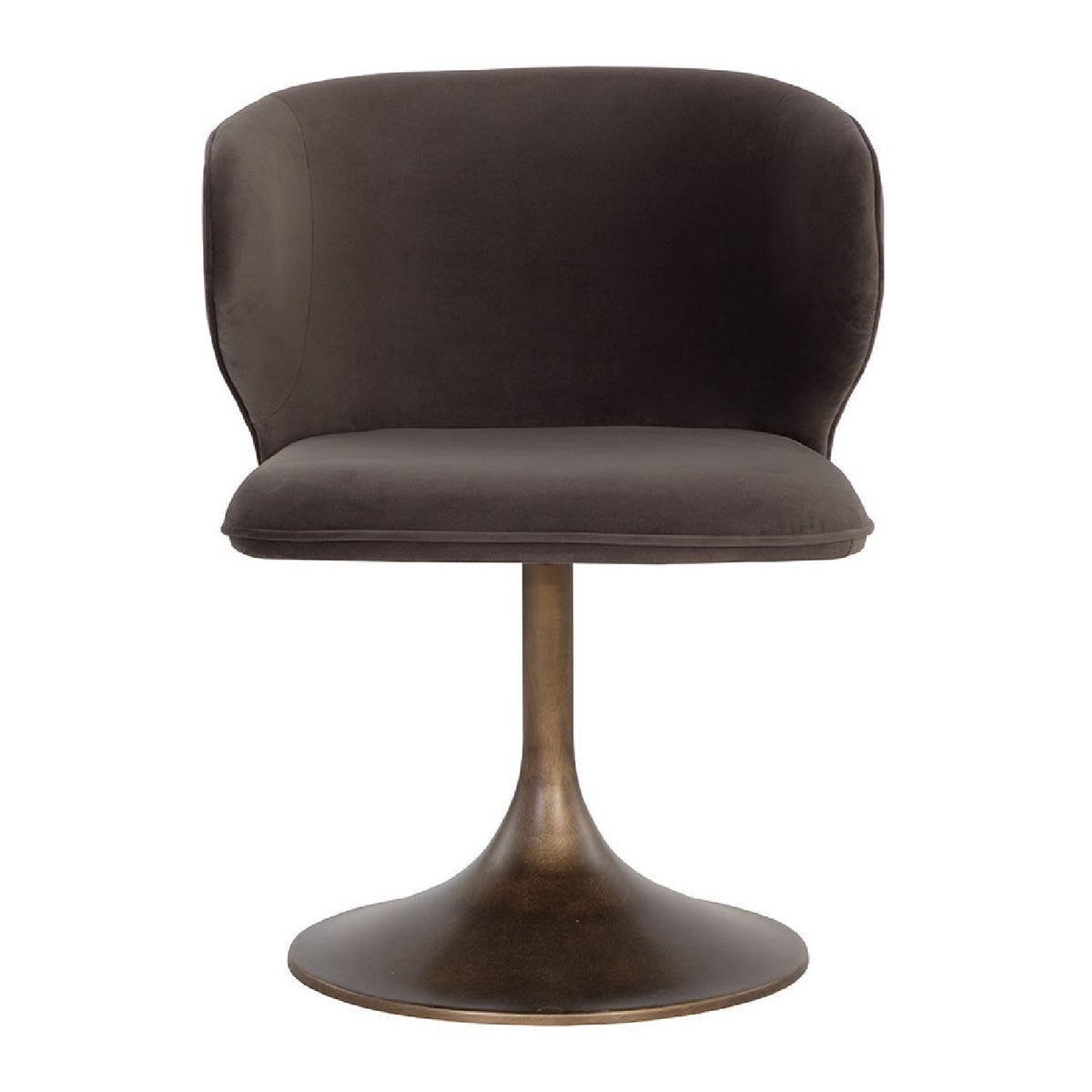 Pedestal Swivel Dining Chair by Splendido Simone, alternate view 13