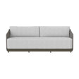 Gray Rope Outdoor Sofa by Splendido Allariz