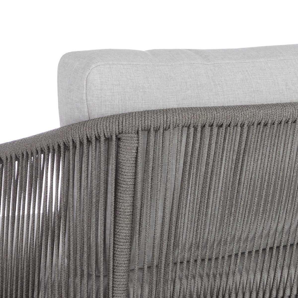 Gray Rope Outdoor Sofa by Splendido Allariz, alternate view 8