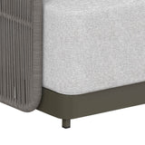 Gray Rope Outdoor Sofa by Splendido Allariz, alternate view 6