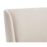 Upholstered Wheel Dining Chair by Splendido Amita, alternate view 7