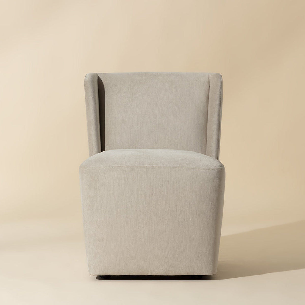 Upholstered Wheel Dining Chair by Splendido Amita, alternate view 9