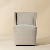 Upholstered Wheel Dining Chair by Splendido Amita, alternate view 9