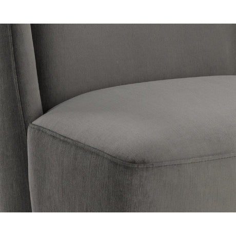 Upholstered Wheel Dining Chair by Splendido Amita, alternate view 27
