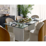 Fabric Swivel Dining Chair by Splendido Cavoli, alternate view 10