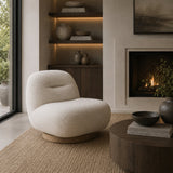 Modern Fabric Lounge Chair by Splendido Forester Accent Chair, alternate view 2
