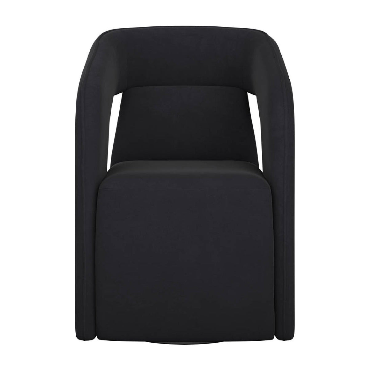 Fabric Upholstered Wheel Dining Armchair by Splendido Kendrick Dining Chair, alternate view 14