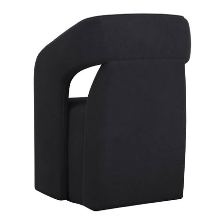 Fabric Upholstered Wheel Dining Armchair by Splendido Kendrick Dining Chair, alternate view 16