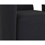 Fabric Upholstered Wheel Dining Armchair by Splendido Kendrick Dining Chair, alternate view 18