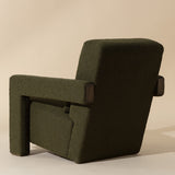 Modern Fabric Lounge Chair by Splendido Forester Accent Chair, alternate view 12