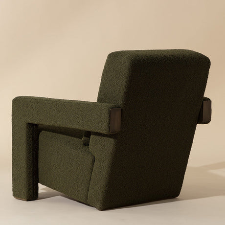 Modern Fabric Lounge Chair by Splendido Forester Accent Chair, alternate view 12