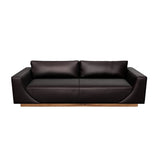Italian Leather Sofa by Splendido Anakin, alternate view 9