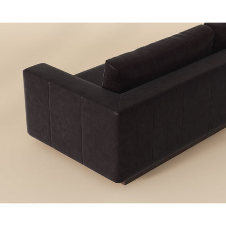 Italian Leather Sofa by Splendido Anakin, alternate view 15