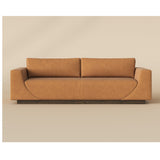 Italian Leather Sofa by Splendido Anakin, alternate view 4
