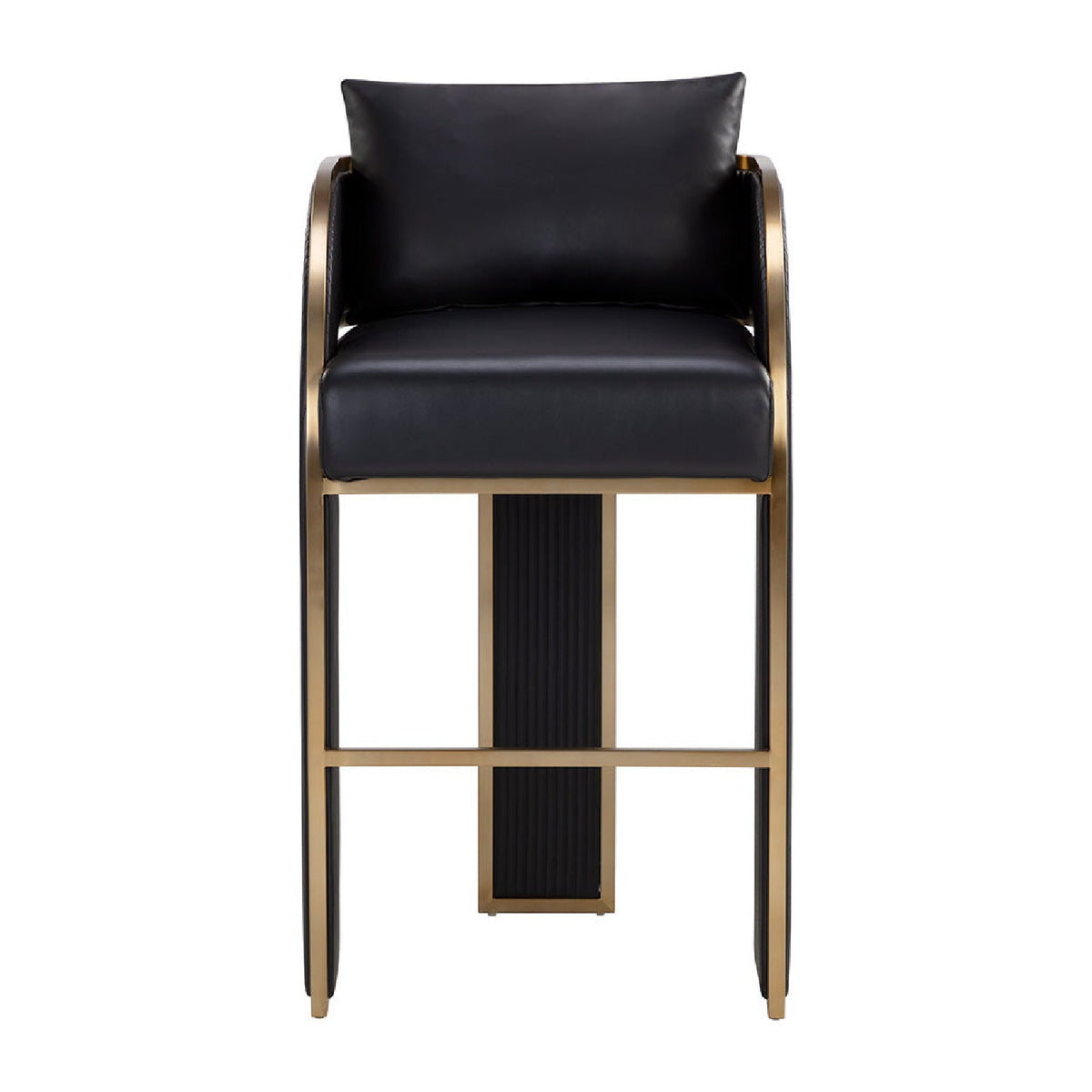 3-Legged Leather Bar Stool by Splendido Baz Barstool, alternate view 10