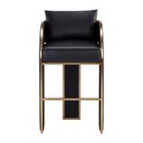 3-Legged Leather Bar Stool by Splendido Baz Barstool, alternate view 10