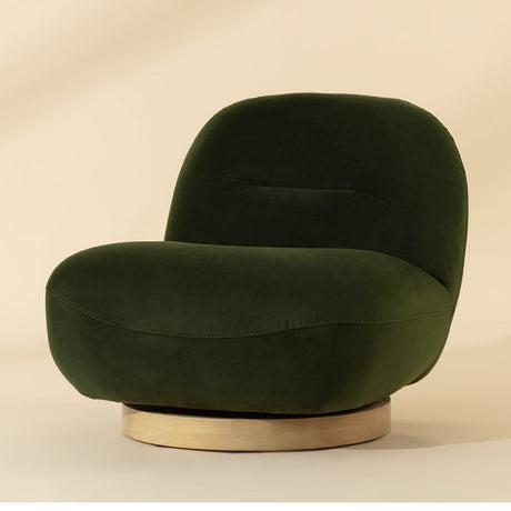 Modern Fabric Lounge Chair by Splendido Forester Accent Chair, alternate view 15