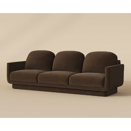 Retro Style Fabric Sofa by Splendido Everton, alternate view 9