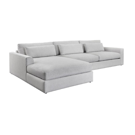 White Left Sofa Chaise by Splendido Merrick, alternate view 3