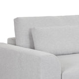 White Left Sofa Chaise by Splendido Merrick, alternate view 8