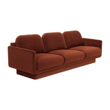 Retro Style Fabric Sofa by Splendido Everton, alternate view 3