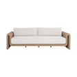 Twisted Wicker Outdoor Sofa by Splendido Tibi