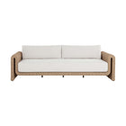 Twisted Wicker Outdoor Sofa by Splendido Tibi