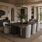 Fabric Swivel Dining Chair by Splendido Cavoli, alternate view 23