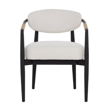 Sleek Indoor/Outdoor Dining Armchair by Splendido Marita Outdoor Dining Chair, alternate view 14