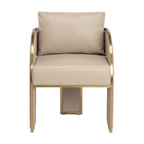 3-Legged Leather Dining Chair by Splendido Baz, alternate view 4