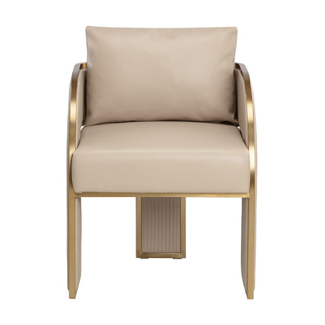 3-Legged Leather Dining Chair by Splendido Baz, alternate view 4