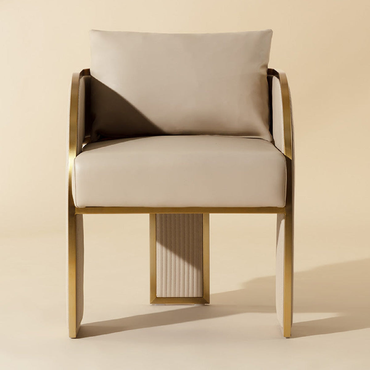 3-Legged Leather Dining Chair by Splendido Baz, alternate view 7