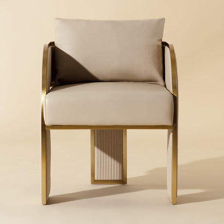 3-Legged Leather Dining Chair by Splendido Baz, alternate view 7