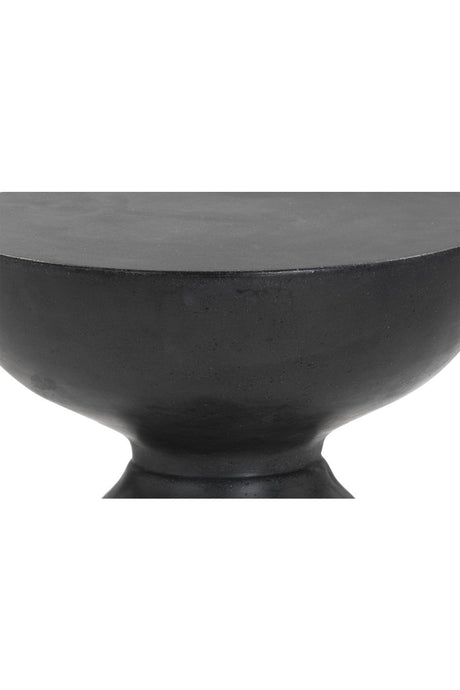 Black Concrete Indoor/Outdoor End Table by Splendido Goya Side Table, alternate view 4