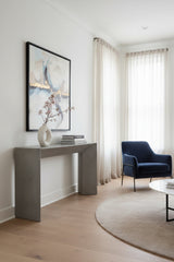 Gray Concrete Indoor/Outdoor Console Table by Splendido Noman, alternate view 2