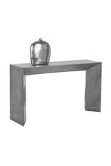 Gray Concrete Indoor/Outdoor Console Table by Splendido Noman, alternate view 3