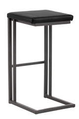 Leather Look Cantilevered Bar Stool by Splendido Boone Barstool, alternate view 6