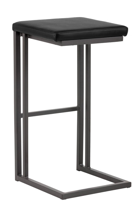 Leather Look Cantilevered Bar Stool by Splendido Boone Barstool, alternate view 6