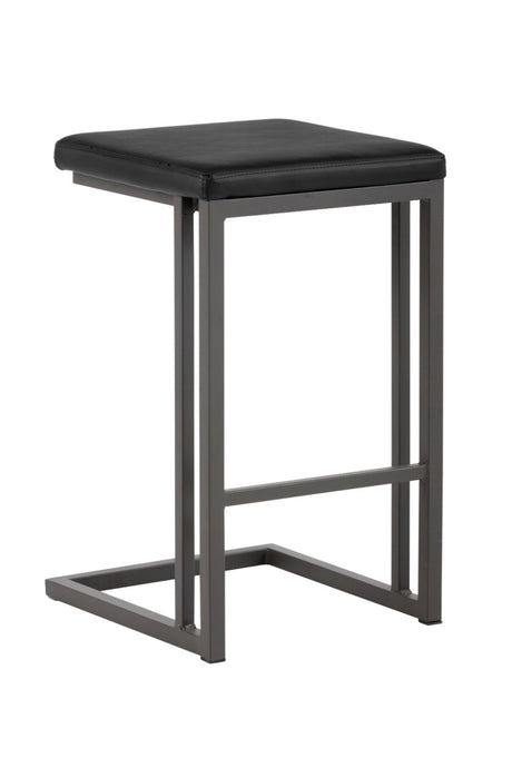Black Leather Look Counter Stools (2) by Splendido Boone, alternate view 12