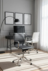 Leather Look Swivel Office Chair by Splendido Tyler, alternate view 2