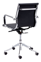 Leather Look Swivel Office Chair by Splendido Tyler, alternate view 4