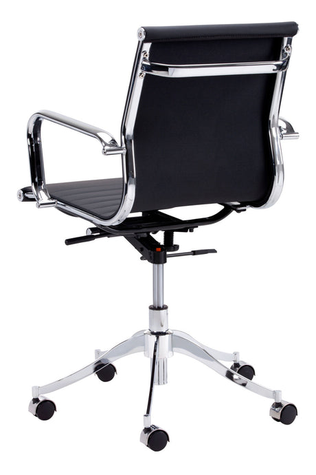 Leather Look Swivel Office Chair by Splendido Tyler, alternate view 4