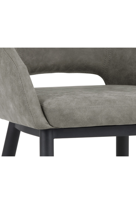 Cutout-Back Dining Amchair by Splendido Thatcher Dining Chair, alternate view 6