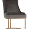 Bronze Cantilever Fabric Dining Chairs (2) by Splendido Florence, alternate view 10