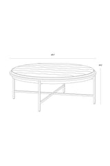 Metal Frame Upholstered Ottoman by Splendido Ethel, alternate view 6