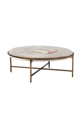 Metal Frame Upholstered Ottoman by Splendido Ethel, alternate view 3