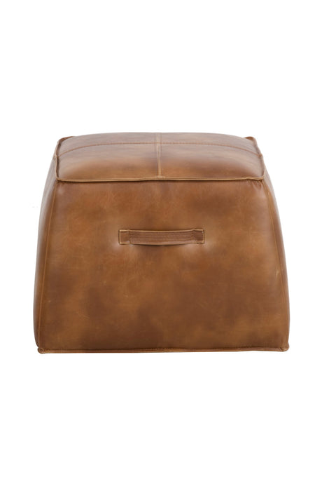Leather Inspired Cube Ottoman by Splendido Aspen, alternate view 8